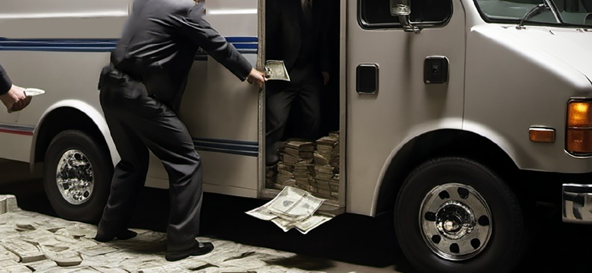 American Guard Services, 10 Greatest Heists-in-History: The Dunbar Armored Truck Robbery Banner